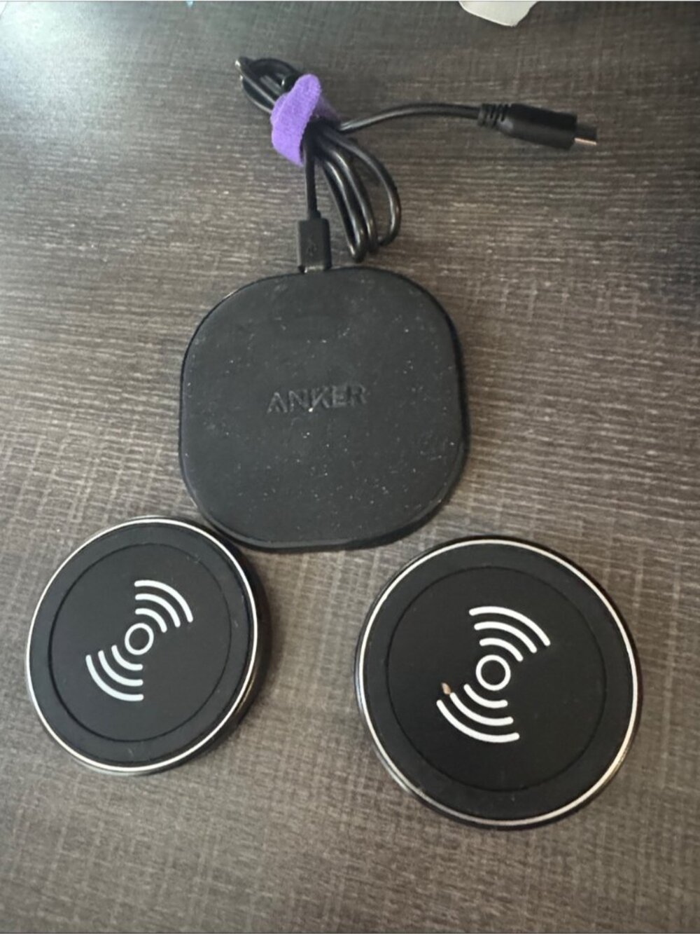 Anker wireless chargers x 3